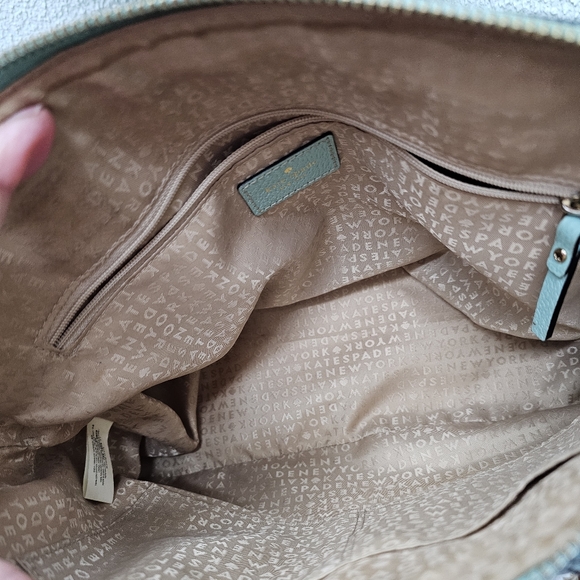 Kate Spade Mint Green Leather Wellesley Rachelle Shoulder Bag - Picture 12 of 15